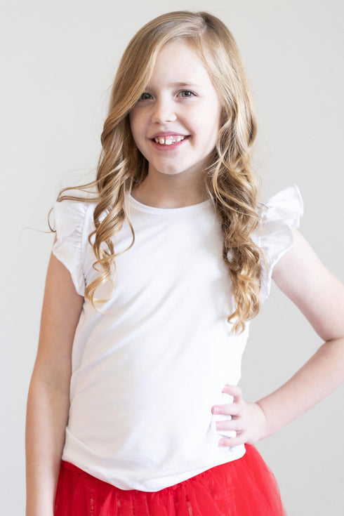 white-s-s-ruffle-tee Mila &  Rose - Sophia's Style--2T--3